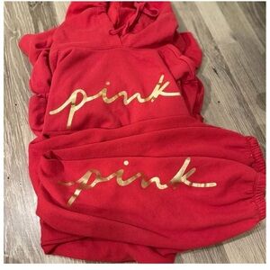 Pink by Victoria set of joggers